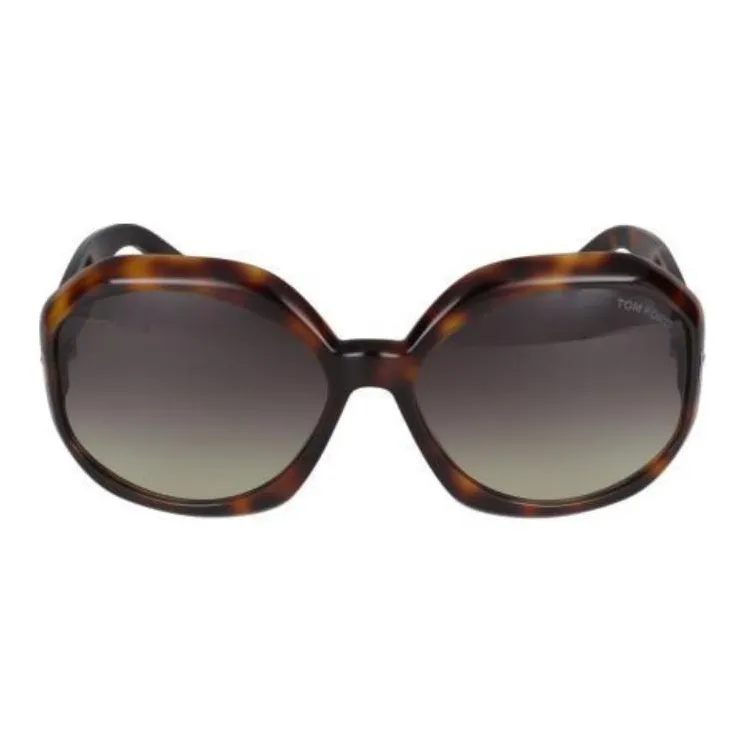 TOM FORD Georgia Round Frame Sunglasses-0