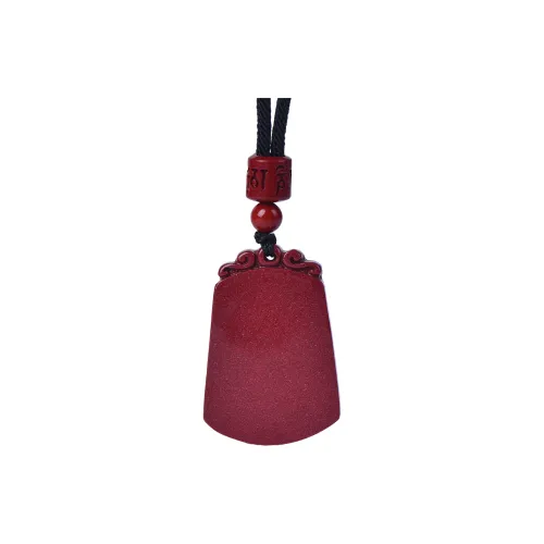 Stone On The Line Cinnabar Pendants Unisex