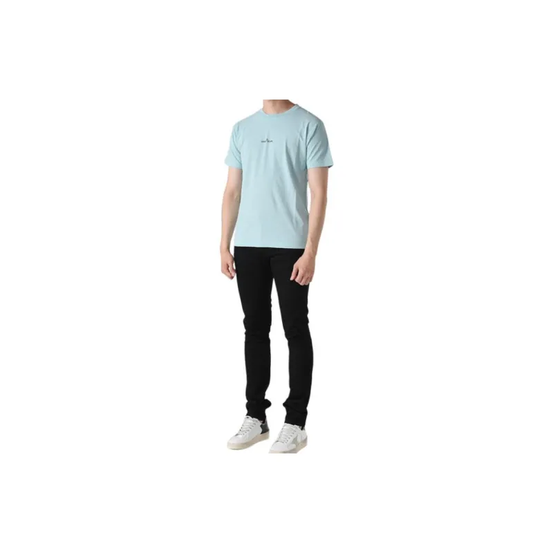 STONE ISLAND T Shirt Men's Lake Blue-2