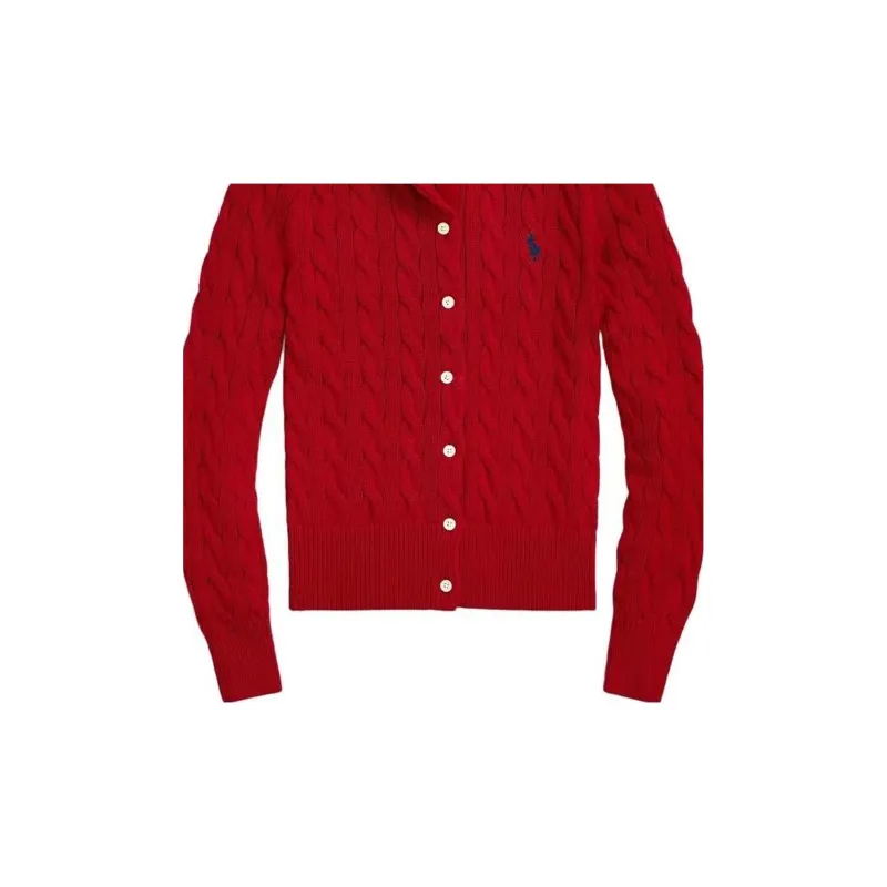 Polo Ralph Lauren SS23 Knitwear Women's Bright Red-5
