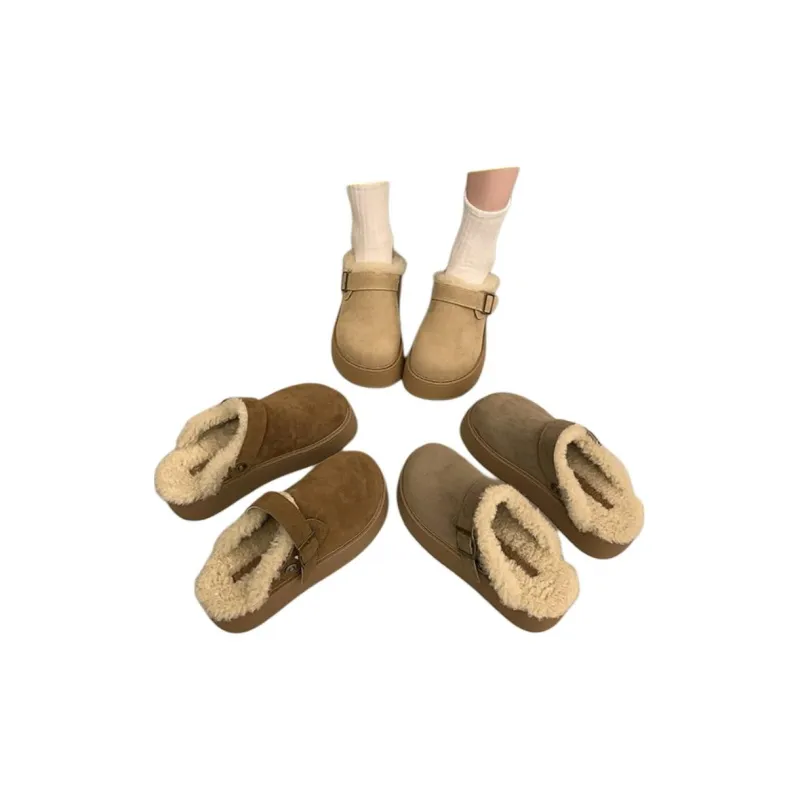 ALPLUME Women's Home Slippers Khaki Beige-3