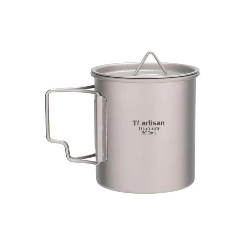 Tiartisan Outdoor Water Equipment Water Container 200ml 300ml 350ml 450ml 750ml Pure Titanium-2