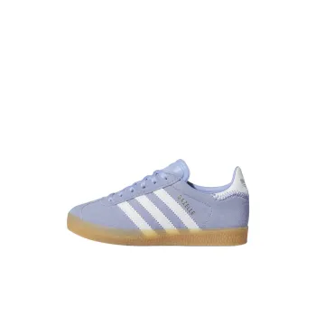 Adidas Originals GAZELLE Anti Slip Wear Resistant Low Top Kids' Skateboarding Shoes Blue Children Aged 3 7 Years Old