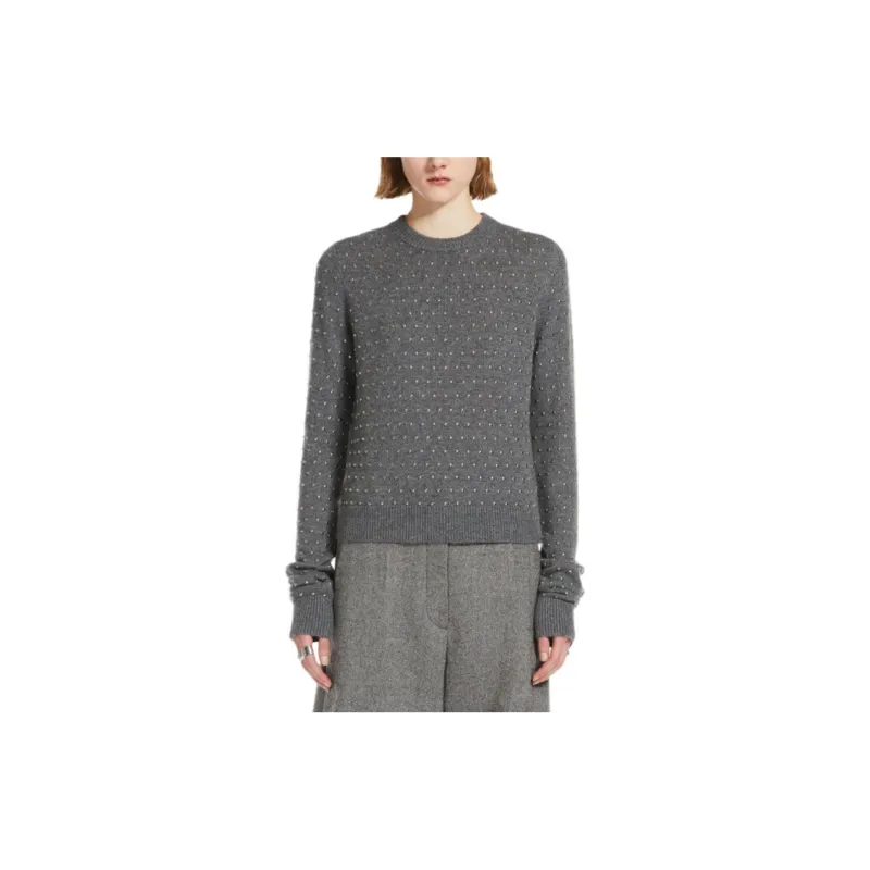 SportMax Sierra Embellished Crewneck Jumper-1
