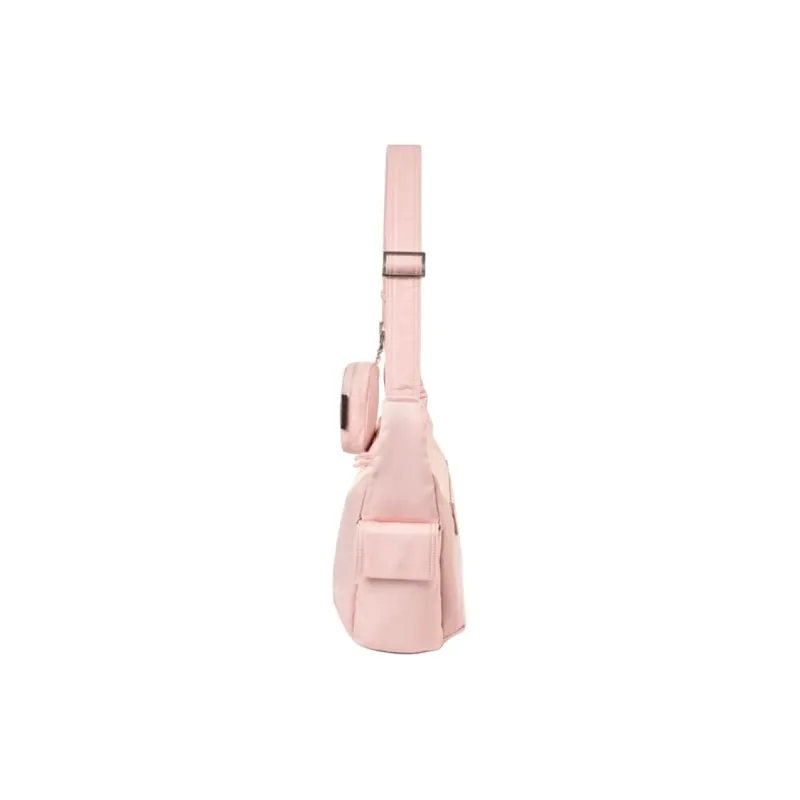 SAMSONITE Nylon Hobo Bag, Handbag, Shoulder Bag Women's Pink-3
