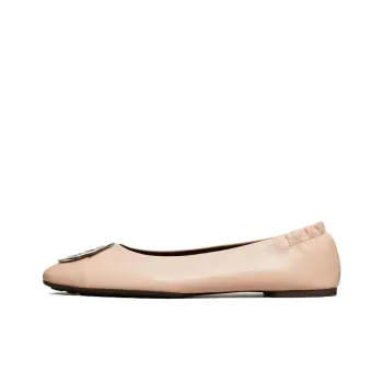 TORY BURCH Claire Leather Ballerina Shoes
