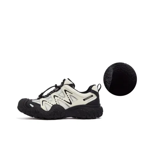 CAMEL Anti Slip Wear Resistant Low Top Outdoor Shoes Women's Beige Silver Black