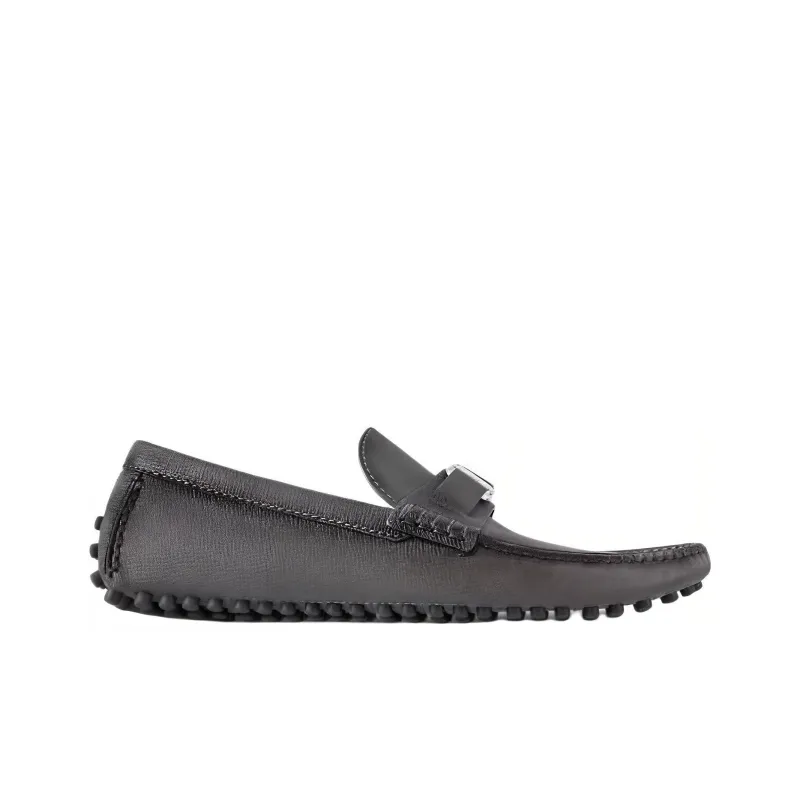 LOUIS VUITTON Hockenheim Beanie Shoes Men's Gray-1