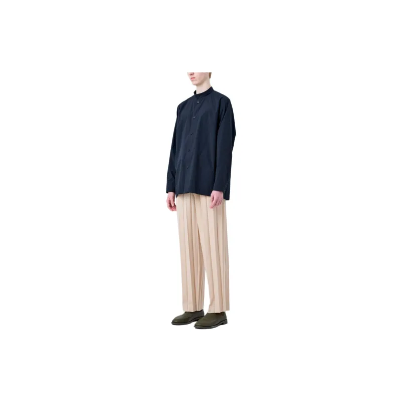 Homme Plissé Issey Miyake FW24 Casual Pants Men's Brown-2