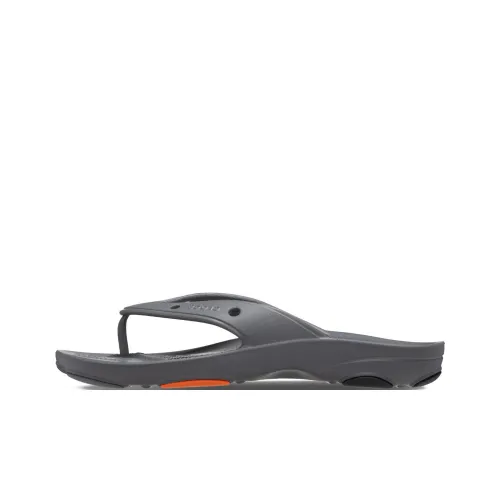 Crocs Flip Flops Unisex Dark Gray