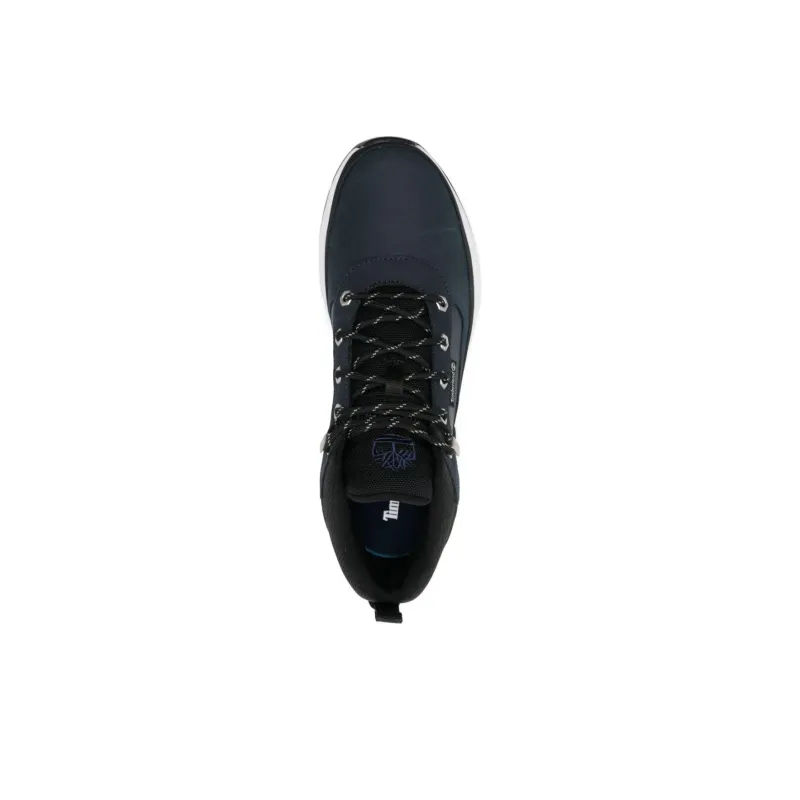 Timberland Field Trekker Anti-Slip Wear-Resistant Mid-Top Outdoor Shoes Men's Blue Black-3