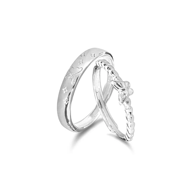 Zeroline S925 Silver Rings Unisex-2