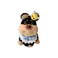 Blue Baby Bibs Bee Dog