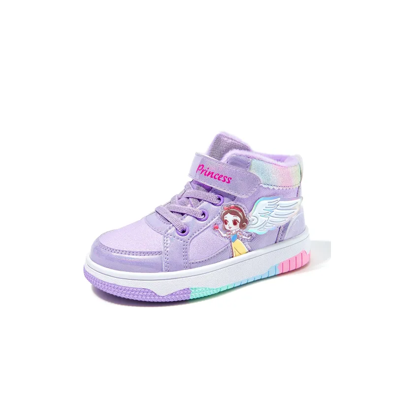 Disney Princess Cushioned Wear Resistant Breathable High Top Kids Lifestyle Shoes Children Aged 3 7 Years Old-9