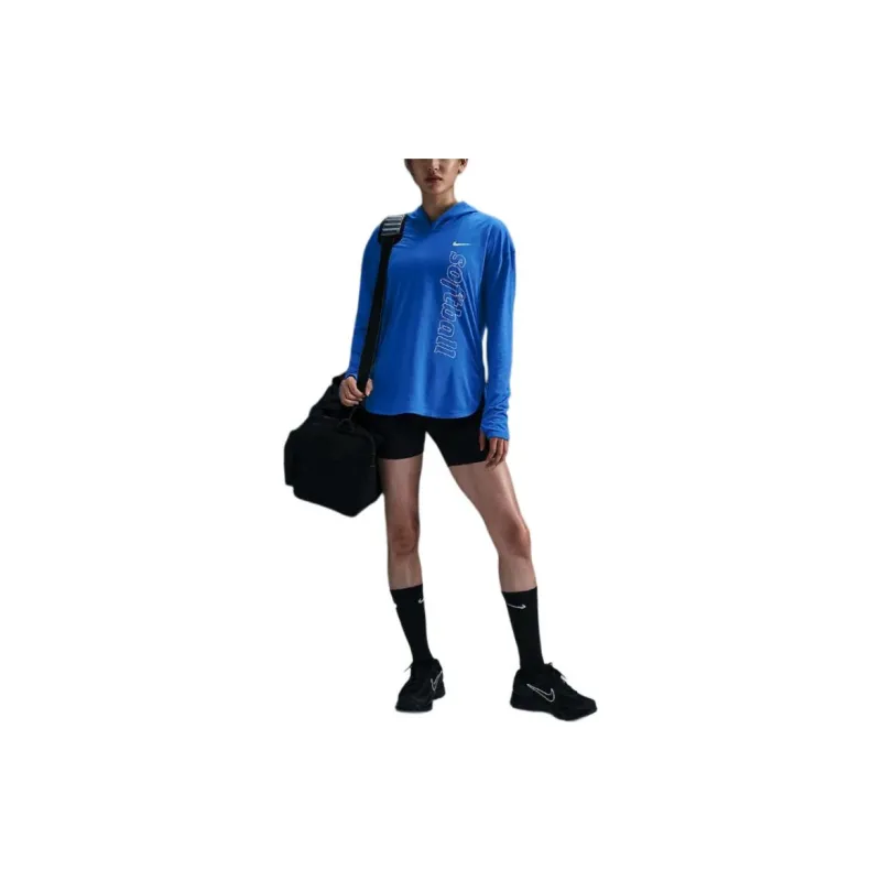 Nike Women's Dri FIT Long Sleeve Softball Hoodie-1