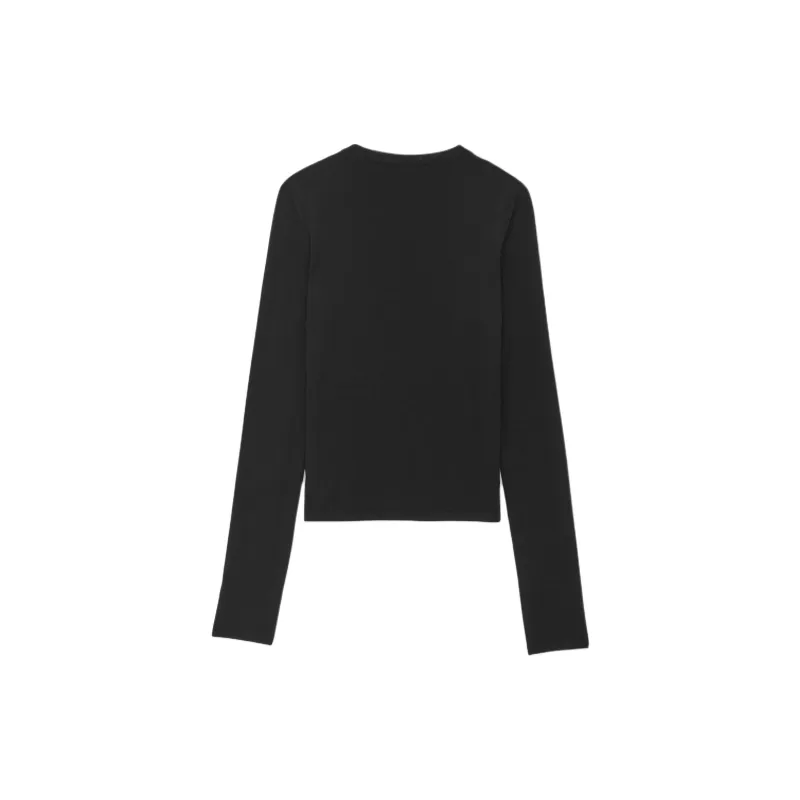 SAINT LAURENT Crewneck Knitted Jumper-1