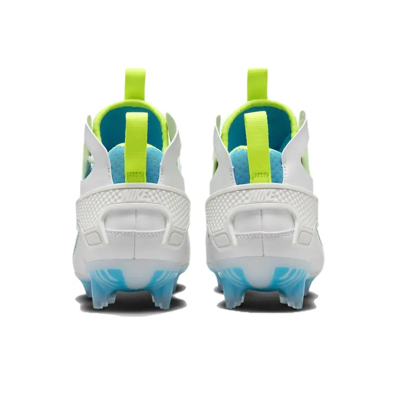 Nike Huarache 9 Elite Mid Lax Se White Vivid Blue Volt-4