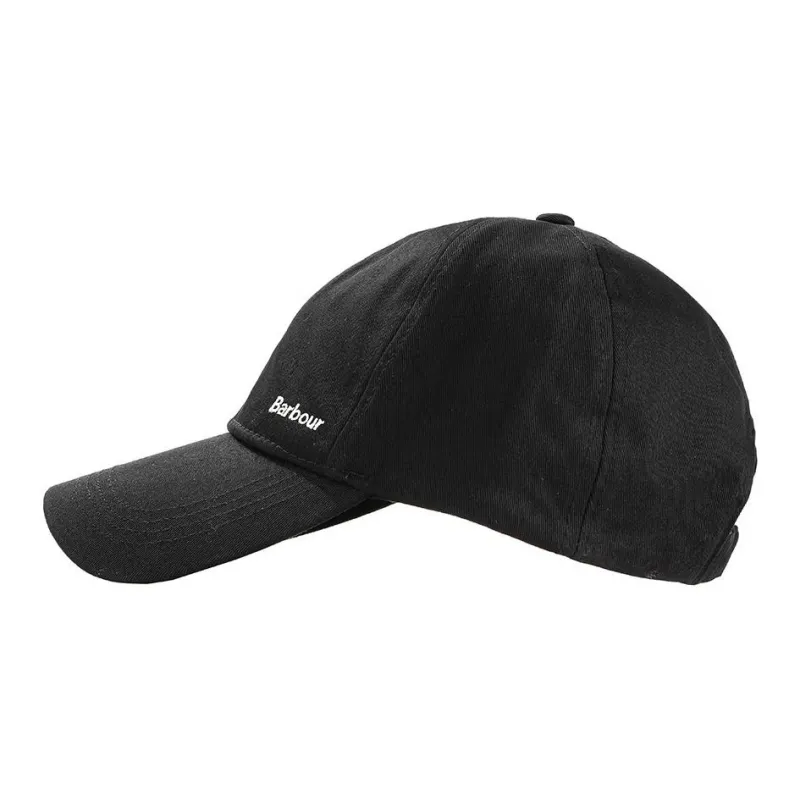 BARBOUR Cotton Baseball Caps Women's Black-2