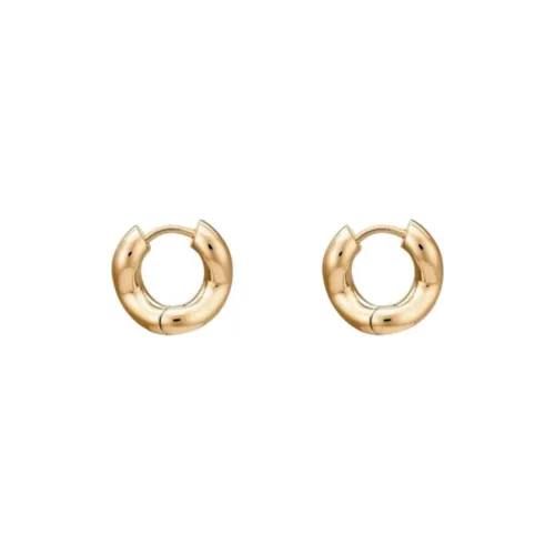 Charlotte Chesnais 925 Sterling Silver Earrings Women's Gold