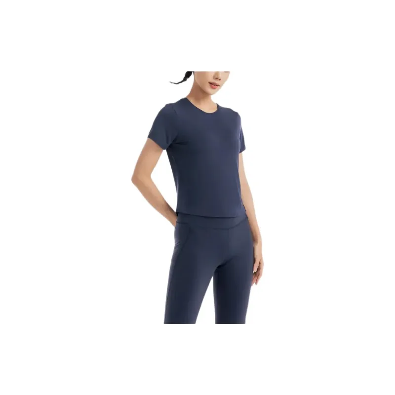 DECATHLON T Shirt Women's Dark Blue-4