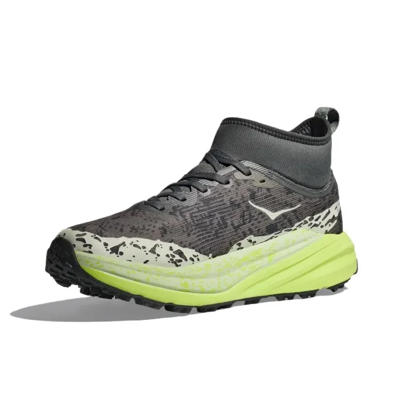 HOKA ONE ONE Speedgoat 6 Mid Gore Tex Outer Orbit Lettuce-2