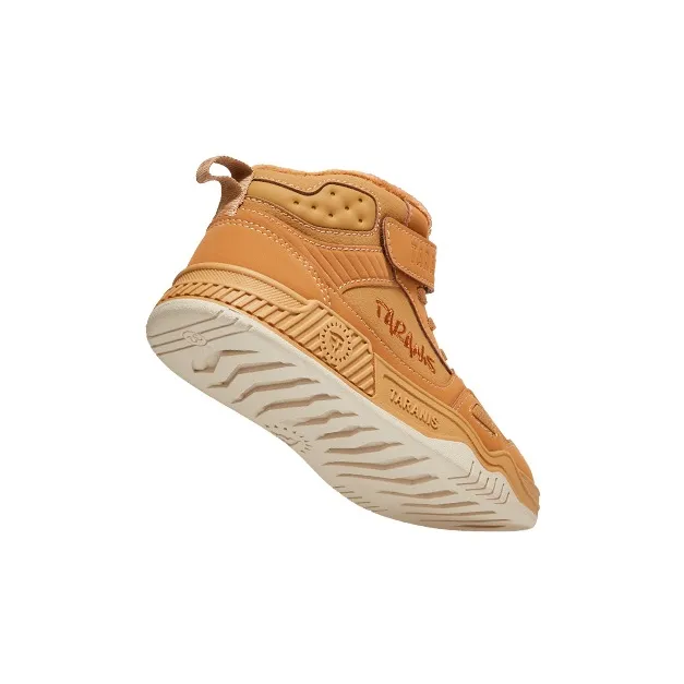 TARANIS Wear Resistant Slip Resistant Mid Top Kids' Skateboarding Shoes Yellow Kids'-2