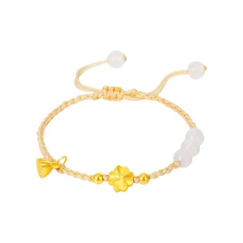 Diamond International Gold Bracelet Women's