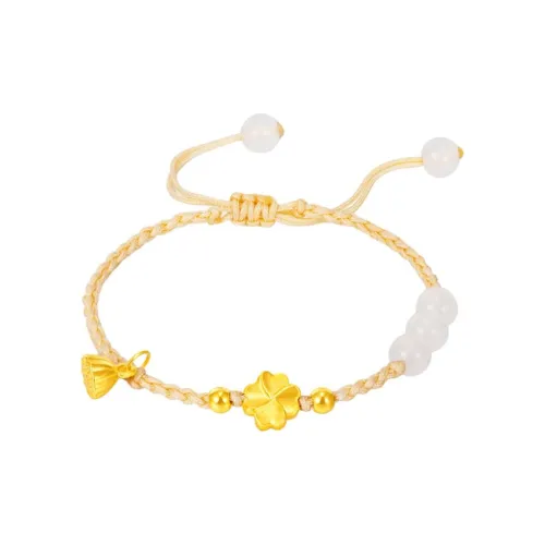 Diamond International Gold Bracelet Women's
