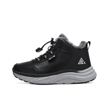 Recreation Wear Resistant Warm Slip Resistant Mid Top Casual Shoes Unisex