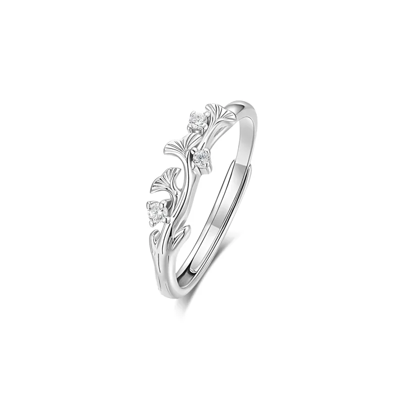 I Do&Co. 925 Sterling Silver Synthetic Cubic Zirconia Rings Unisex-4