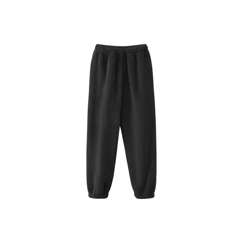 JINGYUN Pajama Pants Women's Black-0