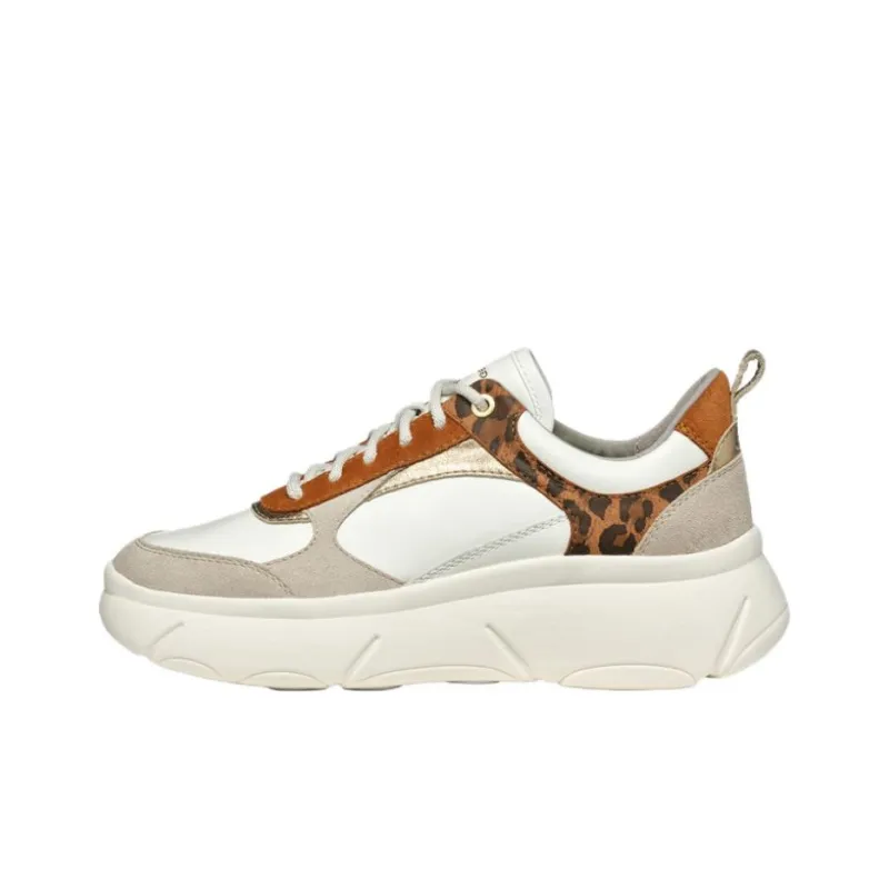 GEOX Nebula 2.0 X Low-Top Casual Shoes Women's Beige Brown-0