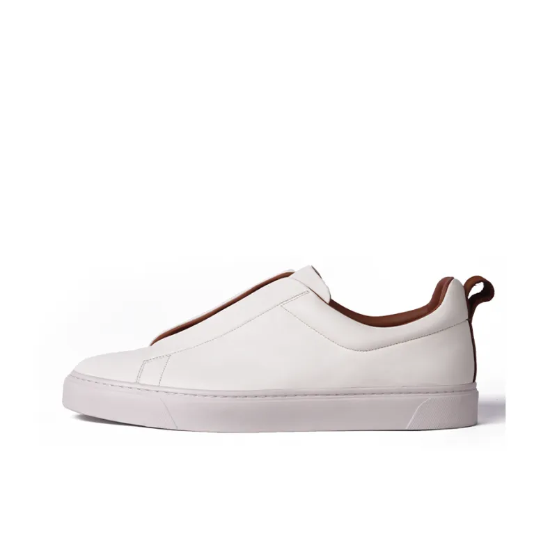 CHIORYN Low Top Skateboard Shoes Men's Crescent White-0