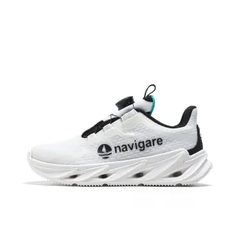 NAVIGARE Trendy Jogger Slip Resistant Lightweight Rebound Low Top Vacuum Perforation Running Shoes Women's