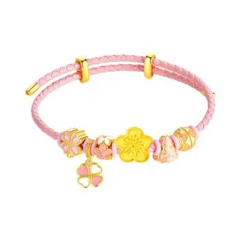 One thousand two Gold Bracelet Unisex