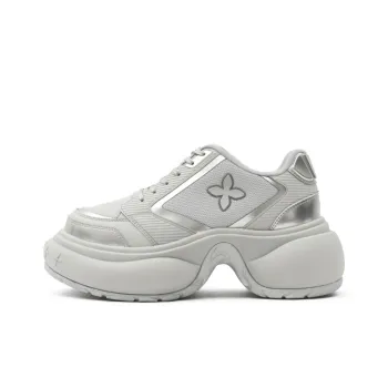 SMFK Low Top Chunky Sneakers Unisex Dusty Gray