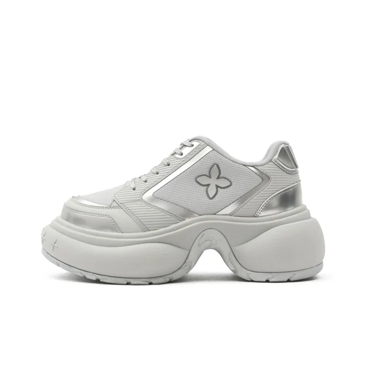 SMFK Low-Top Chunky Sneakers Unisex Dusty Gray-0