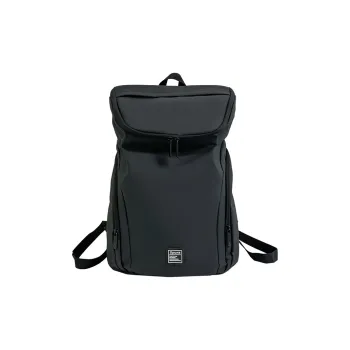 Yalu Oxford Backpack Regular Unisex Black/White/Gray