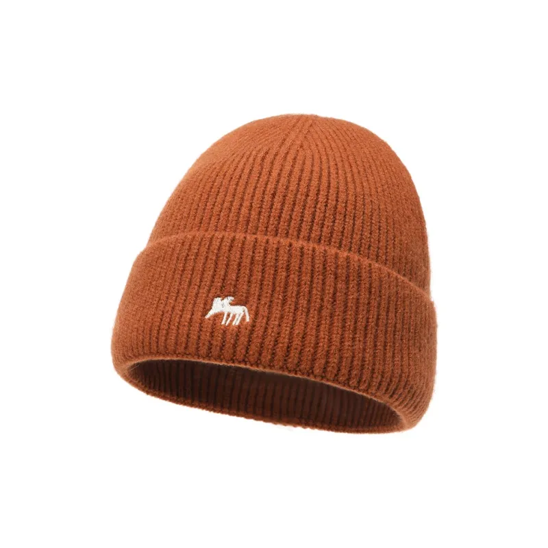 FREE RABBITⅡ Versatile Warm Knitted Hat Fall And Winter Travel Cold Resistant Ear And Head Protector Unisex-16