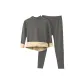 Mock Neck Dark Gray