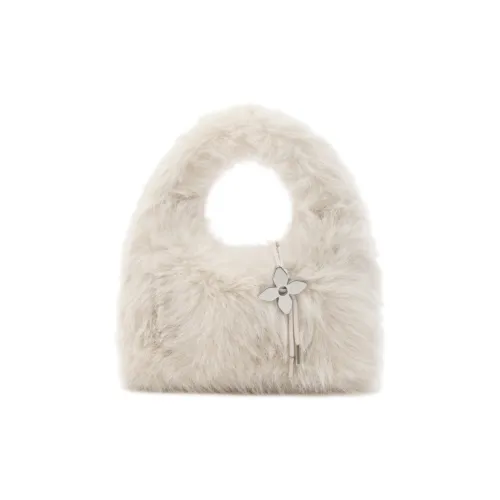 SMFK Handbags Milk White