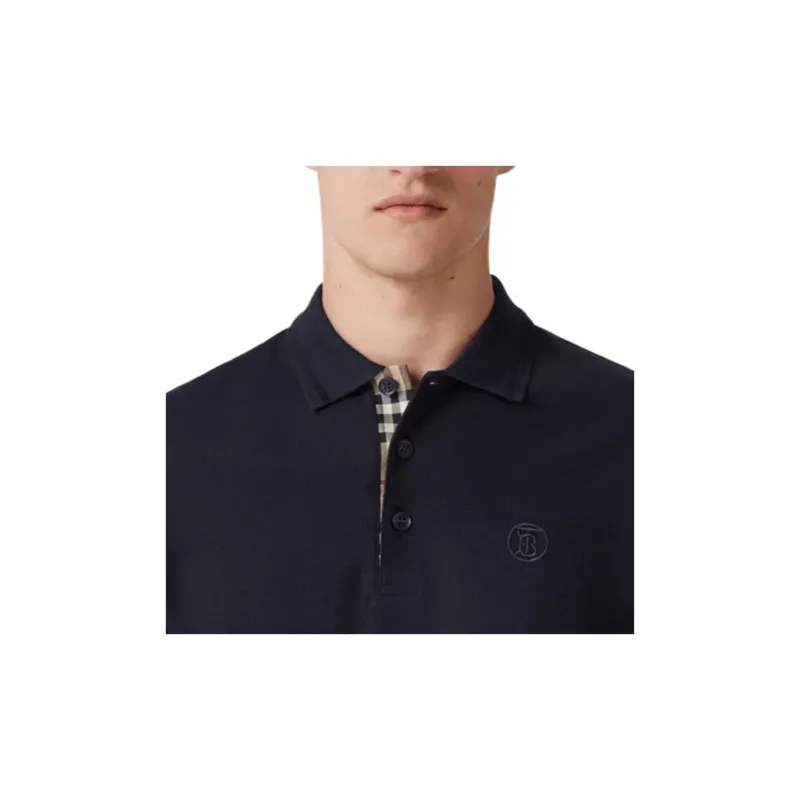 Burberry FW22 Polo Shirt Men's Dark Blue-3