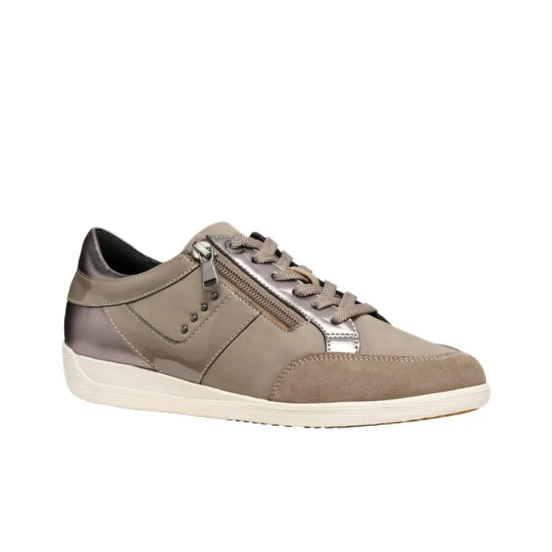 GEOX Myria Low-Top Casual Shoes Women's Umber-1