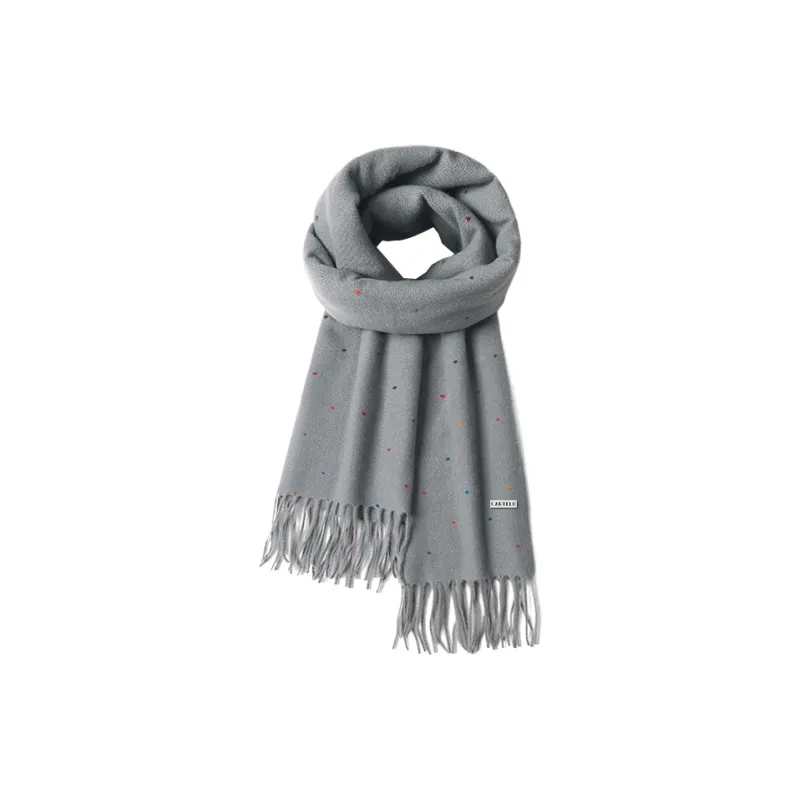 CARTELO Polyester Knit Scarves Unisex-3
