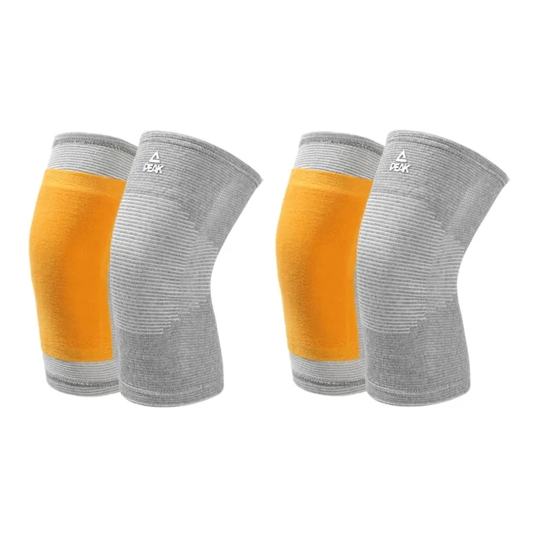 PEAK Knee Pads Running Mountaineering Hiking Fitness Dance Unisex Polyester Latex Thread-9