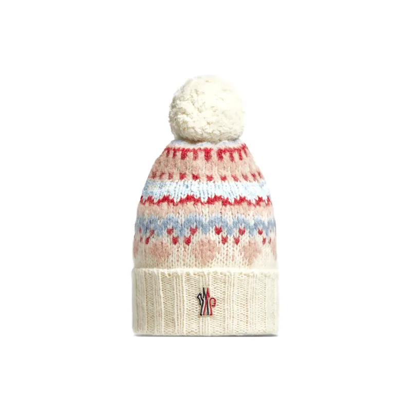 Moncler Fair Isle Intarsia Beanie-0