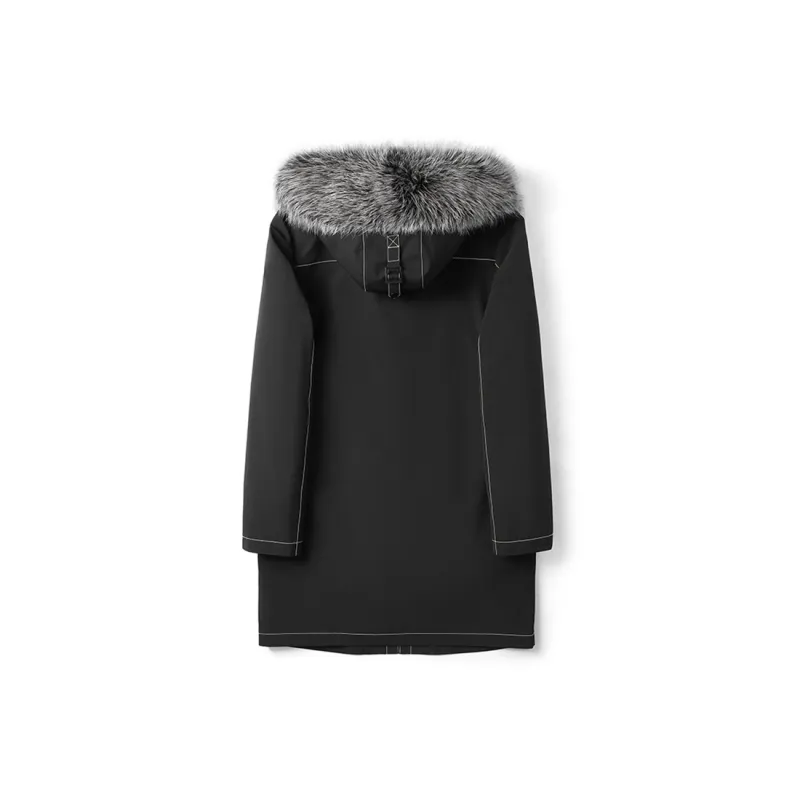 SINBOS Parka Coats Men Black-1