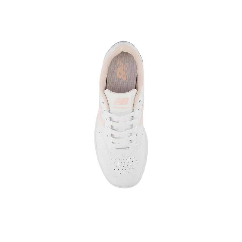 New Balance NB 80 Anti Slip Wear Resistant Low Top Skateboard Shoes Women's White Pink-3