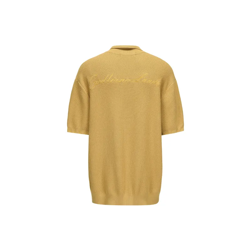 GALLIANO LANDOR Knitwear Men's Mustard Yellow-1
