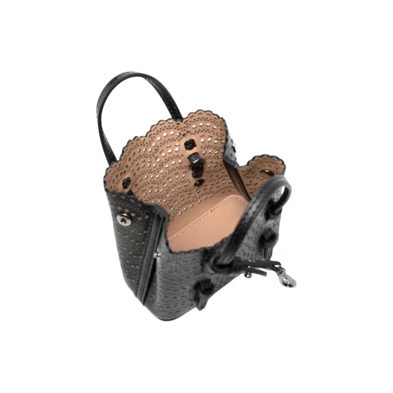 Alaia Perforated Detail Mini Mina Bag-1